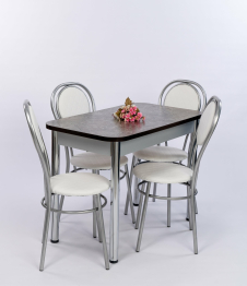 Обеденная группа ПФ/Цезарь Чёрный мрамор