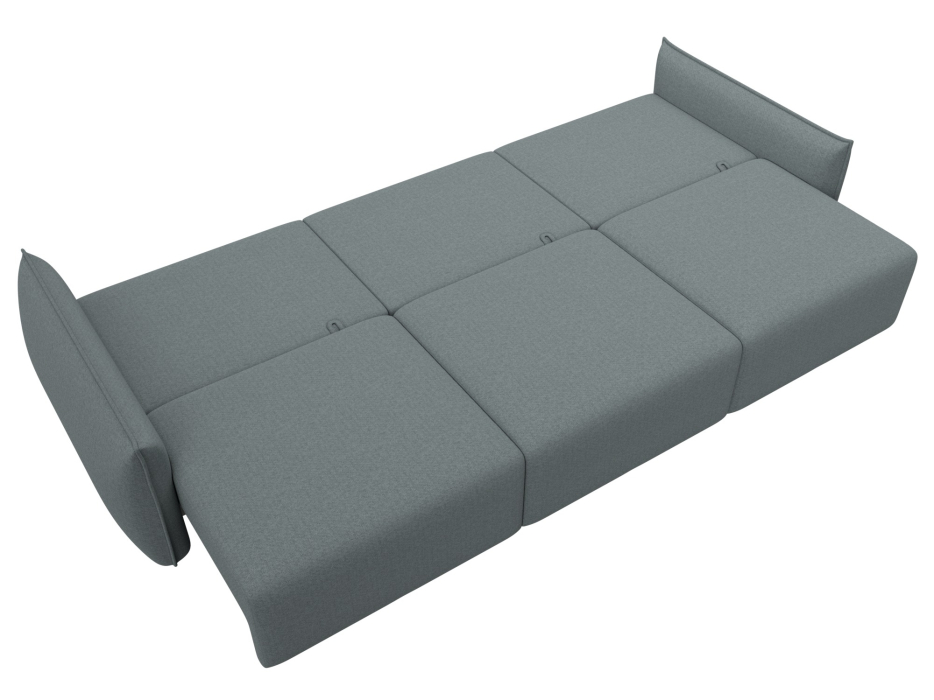 Диваны еврокнижки, Диван прямой Лига-051 НПБ Лонг, рогожка Амур