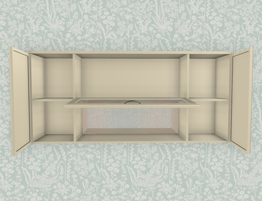 Настенные полки, Модульная система Карина Антресоль АН-1016