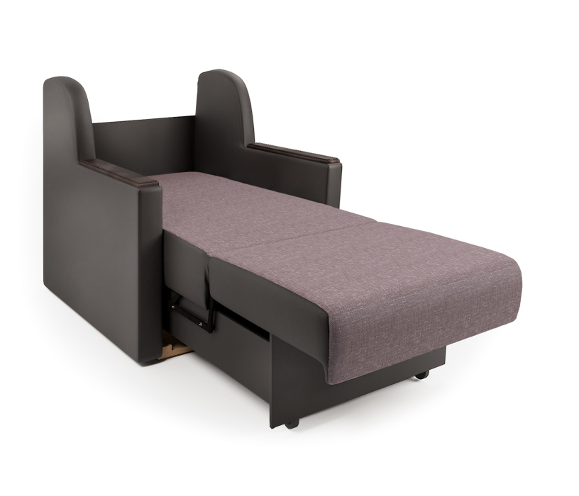 Кресла-кровати, Кресло-кровать Аккорд Д, рогожка/экокожа