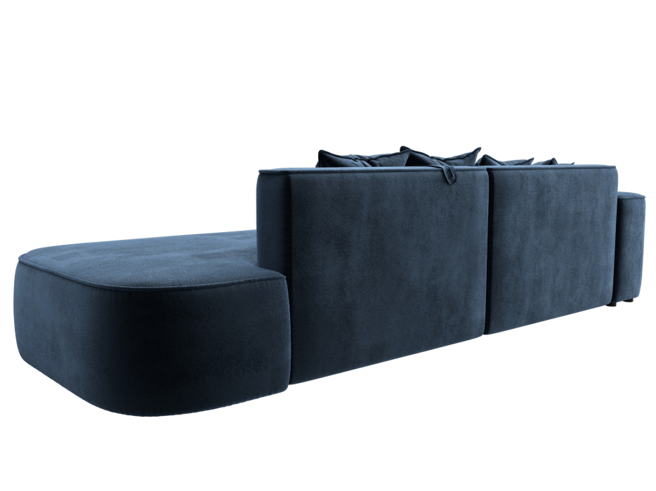 Диваны угловые в гостиную, Диван угловой Лига-065 угол левый, велюр TOWER