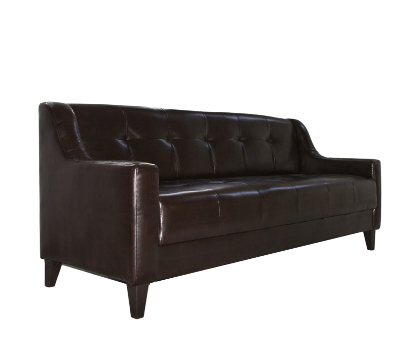 Диваны кровати прямые, Диван Денди, экокожа, без с/м