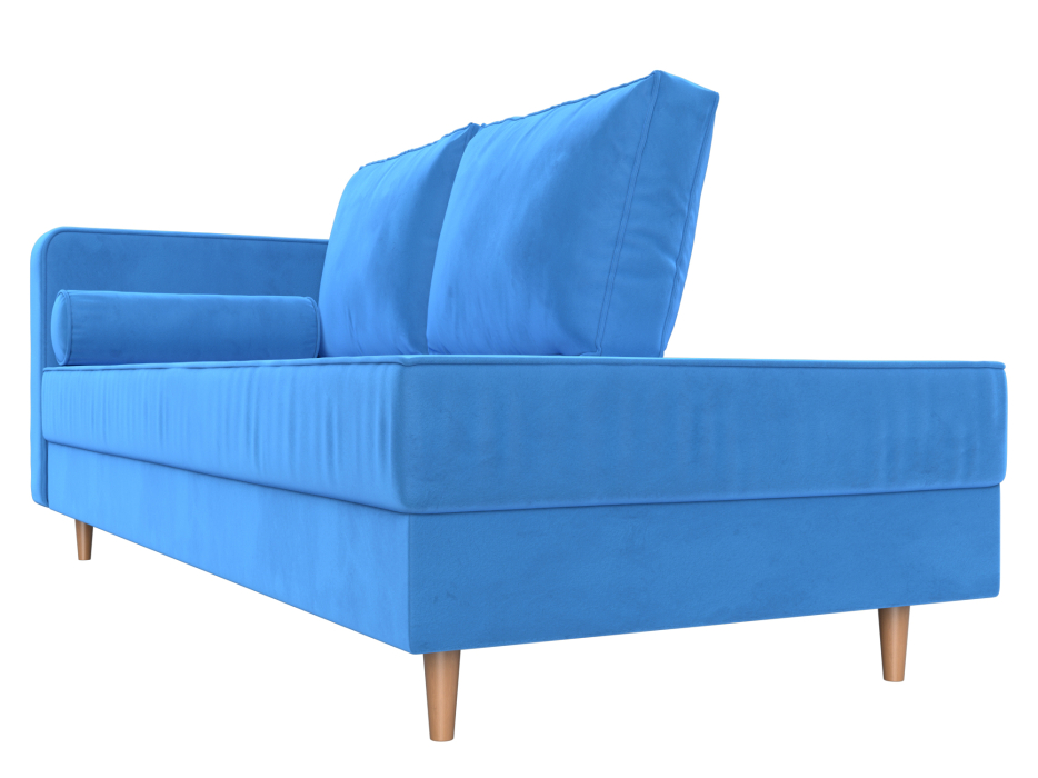 Кушетка кровать, Кушетка Прайм, велюр, левый угол