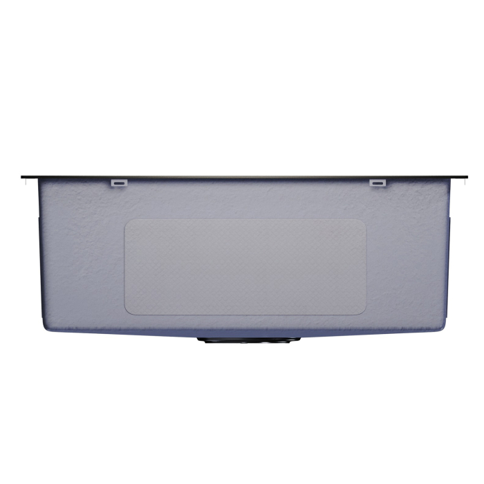 Кухонные мойки, Мойка подст.монтаж 50х44 (3,0) вып 3 1/2  MIXLINE PRO 20см с сифоном (черный графит)
