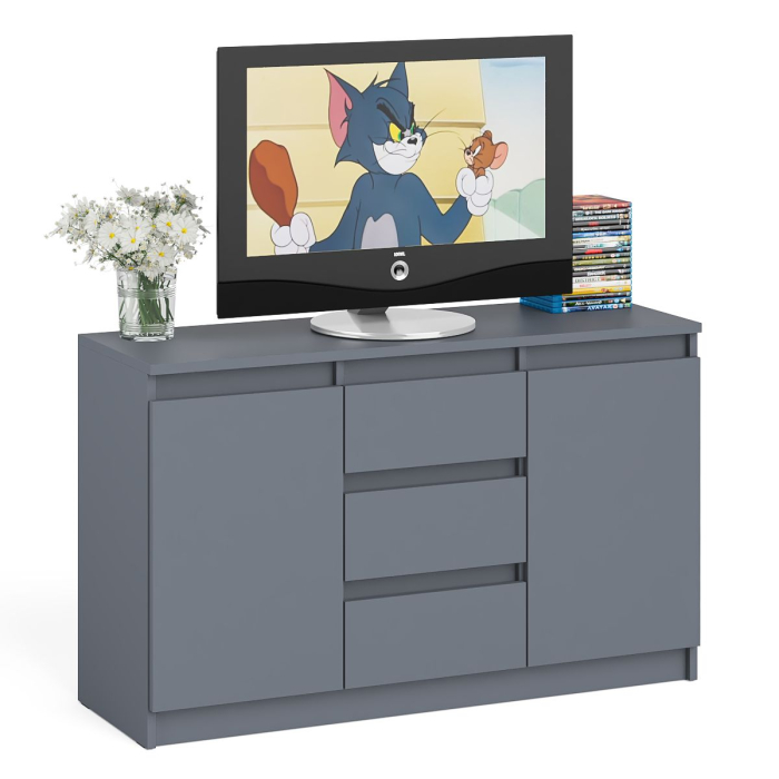 Комоды, Комод-тумба три ящика и две дверки Мори МК1200.3