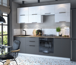 Кухонный гарнитур Калипсо 2,4 м