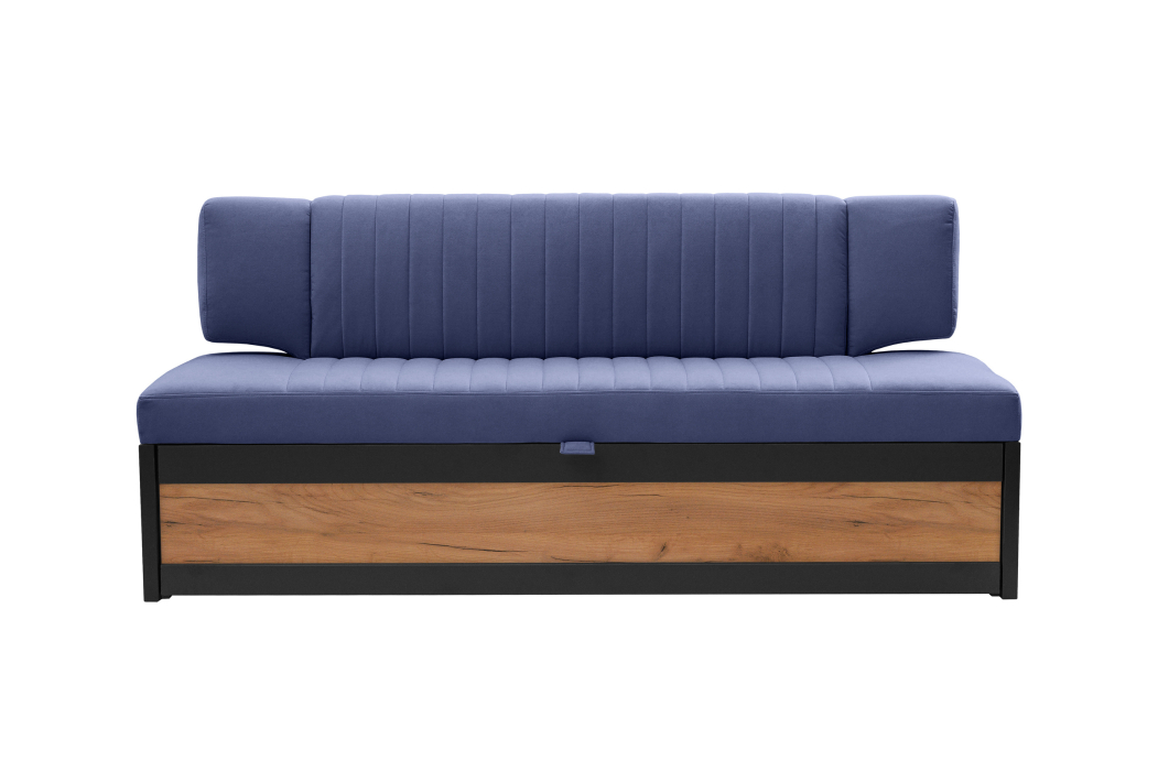 Диваны прямые кухонные, Прямой кухонный диван Парус 188 Дуб крафт золотой