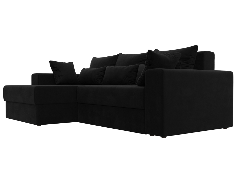 Офисные диваны, Угловой диван Майами левый угол, микровельвет