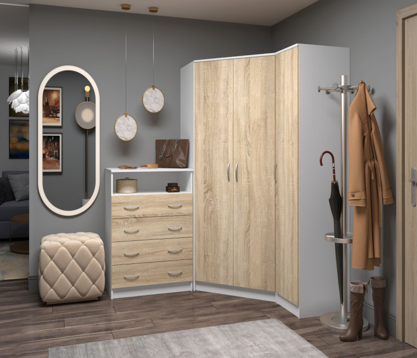 Для одежды, Шкаф Фреш угловой УФР 4-1