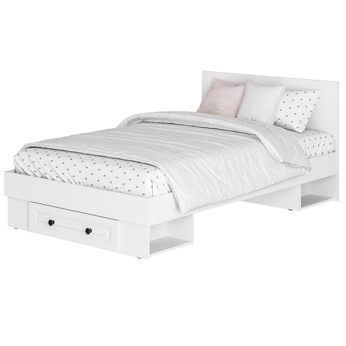 Кровати 120х200, Кровать Софт с ящиком КР-06 120x200