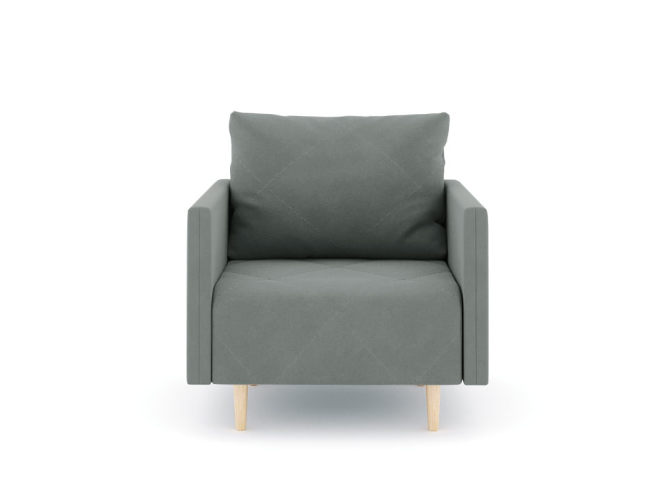 Кресло для отдыха, Кресло для отдыха Милли с подлокотниками, велюр