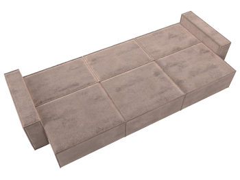 Диван прямой Куба лонг, велюр TOWER