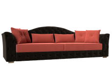 Диваны кровати со спальным местом, Прямой диван Артис, микровельвет