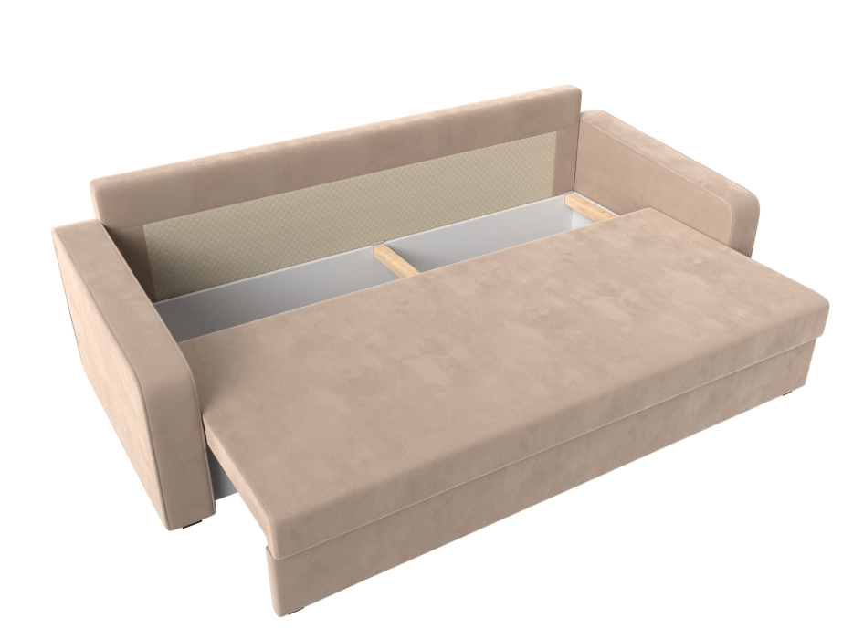 Диваны еврокнижки, Прямой диван Лига-009, велюр