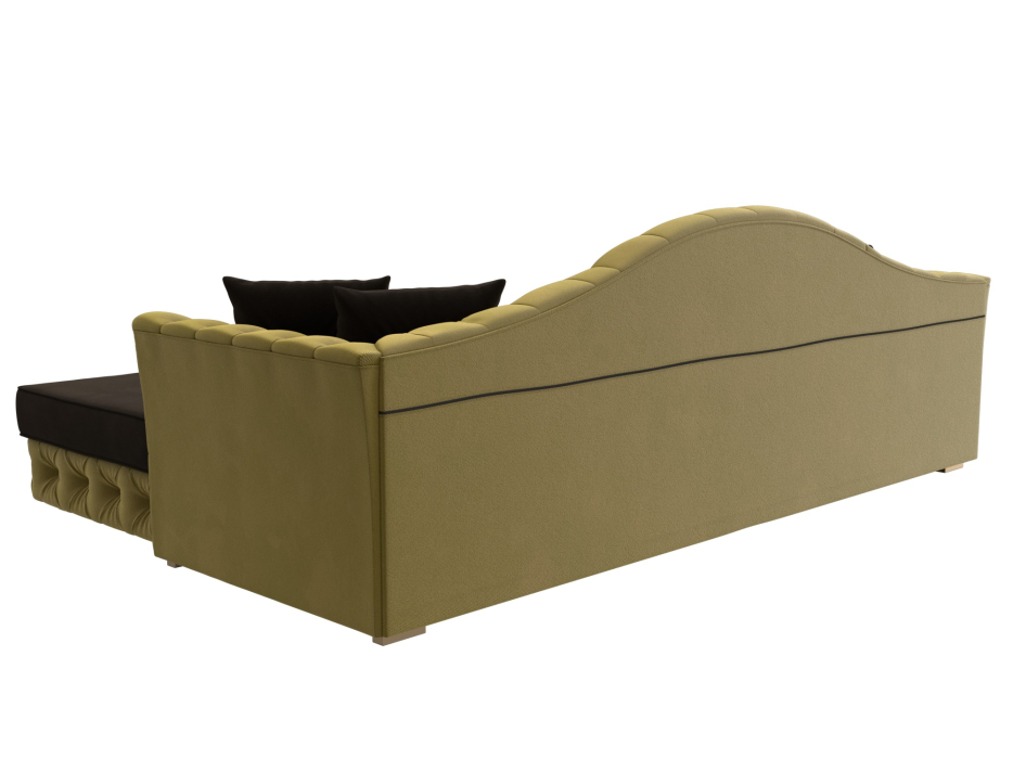 Диваны угловые в гостиную, Диван угловой Артис правый угол, микровельвет