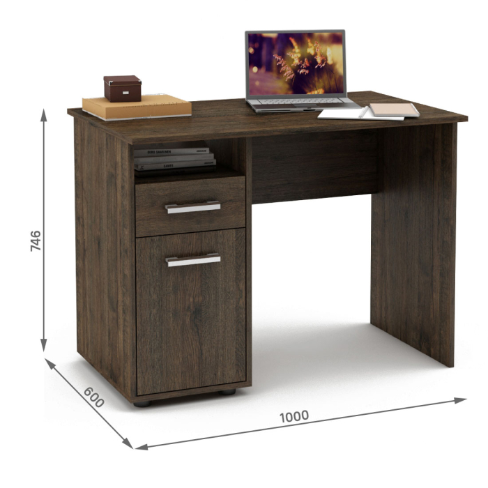 Прямые, Письменный стол Остин-2