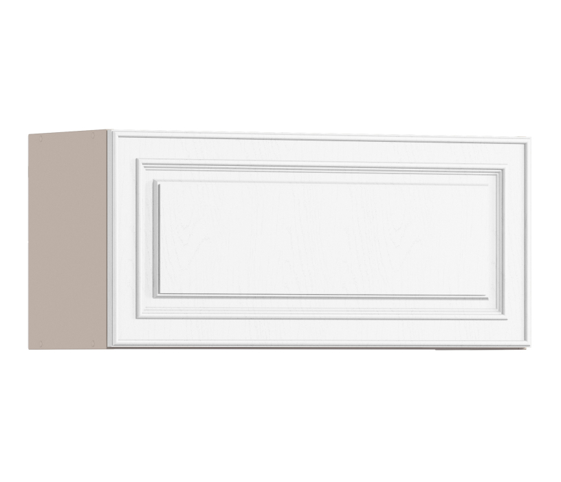 , Регина РП-280 Полка гориз с фасадом Песочный/МДФ Классика белый