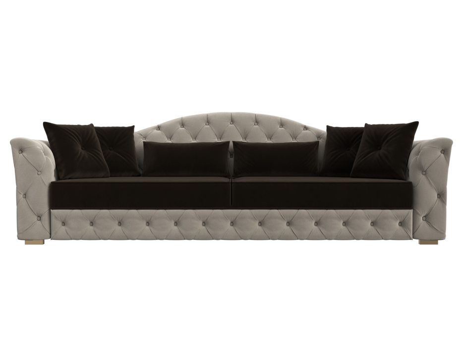 Диваны кровати со спальным местом, Прямой диван Артис, микровельвет