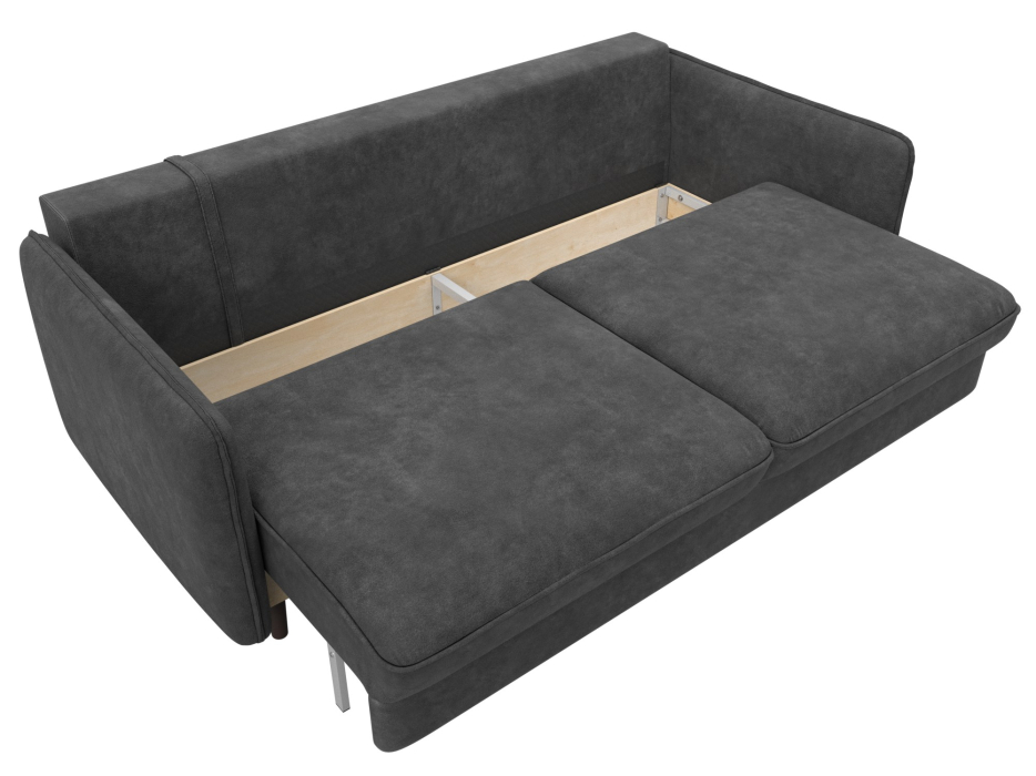 Диваны с ящиком для белья, Диван прямой Лига-064 НПБ, велюр BRUT