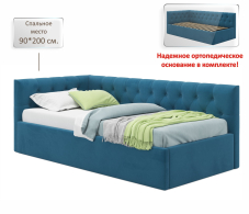 Мягкая кровать, Мягкая кровать-тахта Afelia 900 с ортопедическим основанием