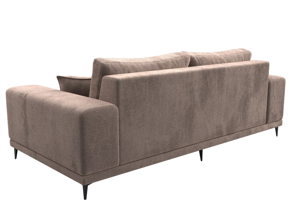 Диваны кровати со спальным местом, Диван прямой Льюес, велюр TOWER