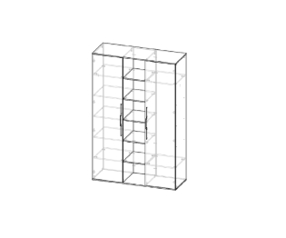 Шкаф с нишей Бастион