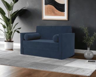 Диван прямой выкатной Санта №2 (Велюр)