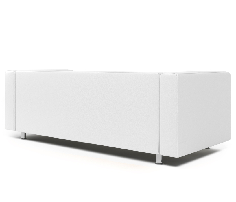 Диваны прямые кухонные, Диван офисный 3-х местный БИТ, иск. кожа