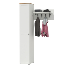 Шкаф-пенал с вешалкой для верхней одежды Остин