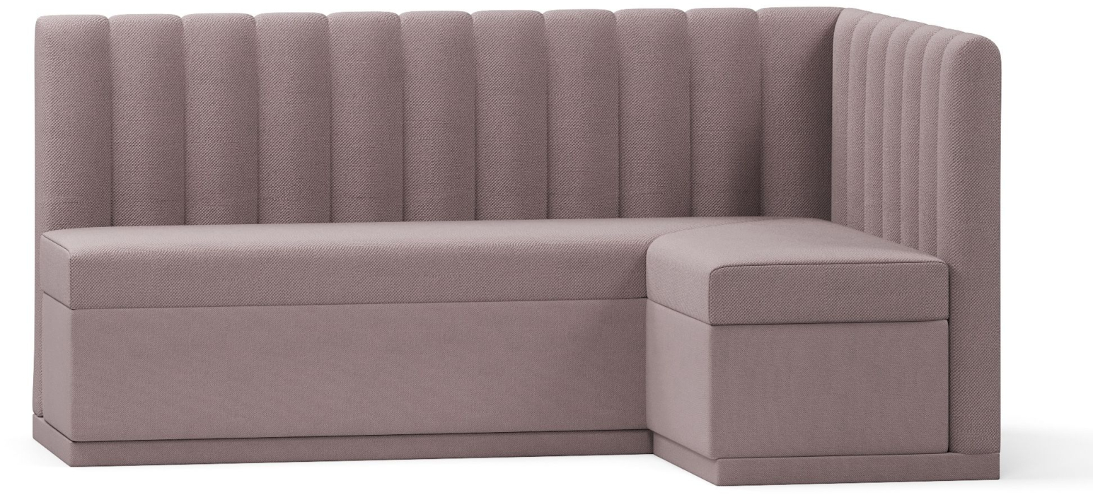 Диваны угловые, Кухонный угловой нераскладной диван Кафф, велюр