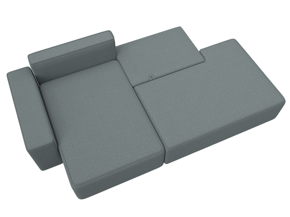 Диваны угловые в гостиную, Диван угловой Лига-079 угол левый, рогожка Амур