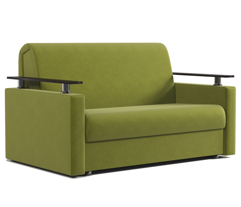 Диваны с ящиком для белья, Диван-кровать Шарм 120, Велюр