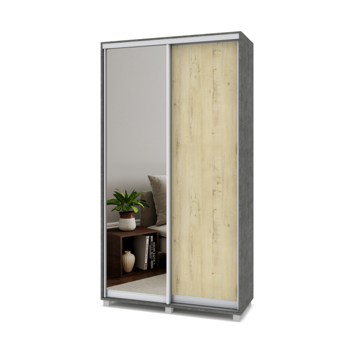 Шкафы-купе, Шкаф-купе 2-дв  Роланд Р422  (в2200*ш1200*г450)