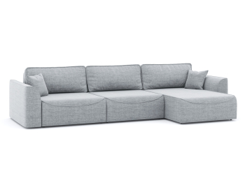 Диван-кровать угловой Рафаэль 3 секции еврокнижка НПБ, рогожка Люкс