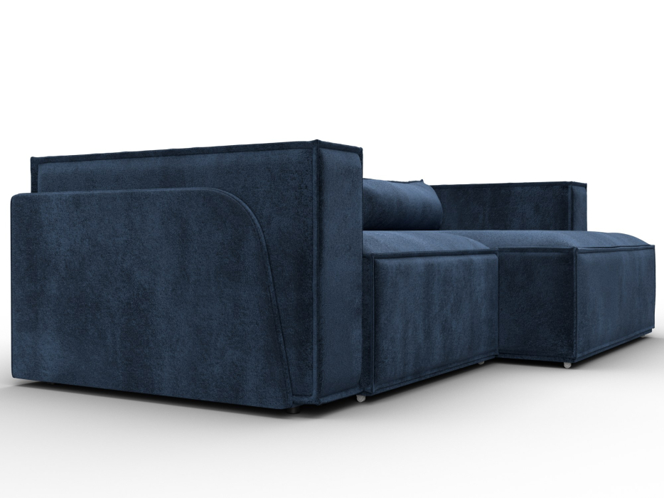 Диваны угловые в гостиную, Диван угловой Лига-061 угол правый, велюр TOWER