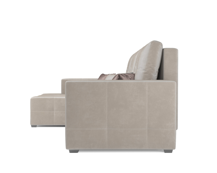 Диваны угловые в гостиную, Диван угловой Монреаль Левый угол (Бархат)