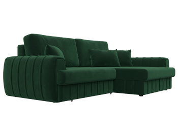 Диван угловой Лига-057 НПБ угол правый, велюр SEVEN