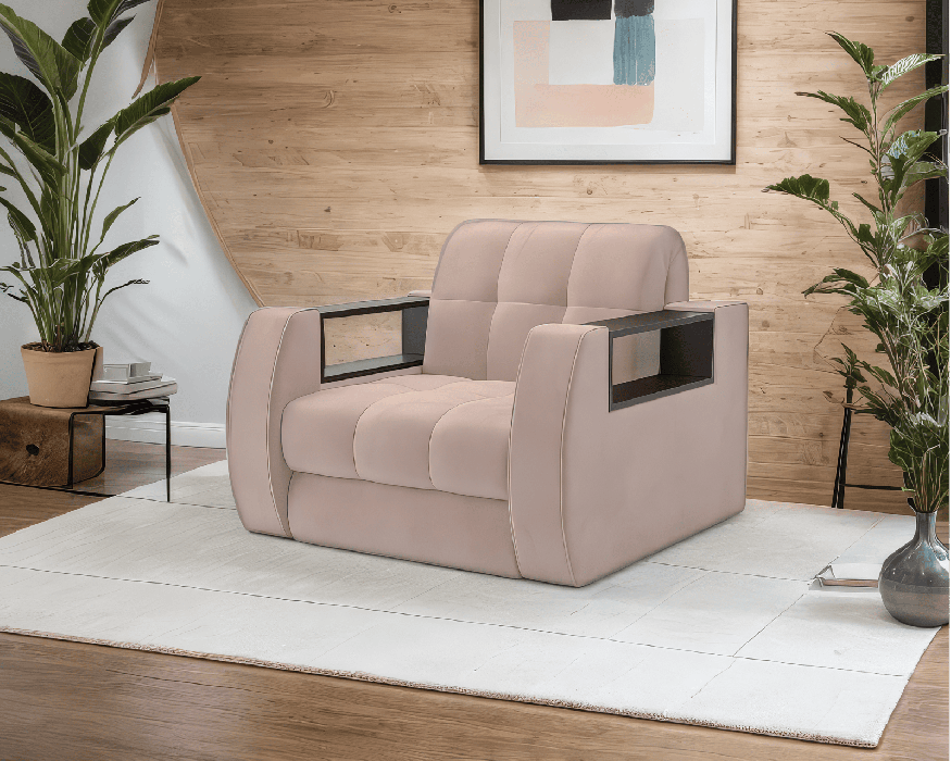 Кресла-кровати, Кресло-кровать аккордеон Барон №3 НПБ Микровелюр