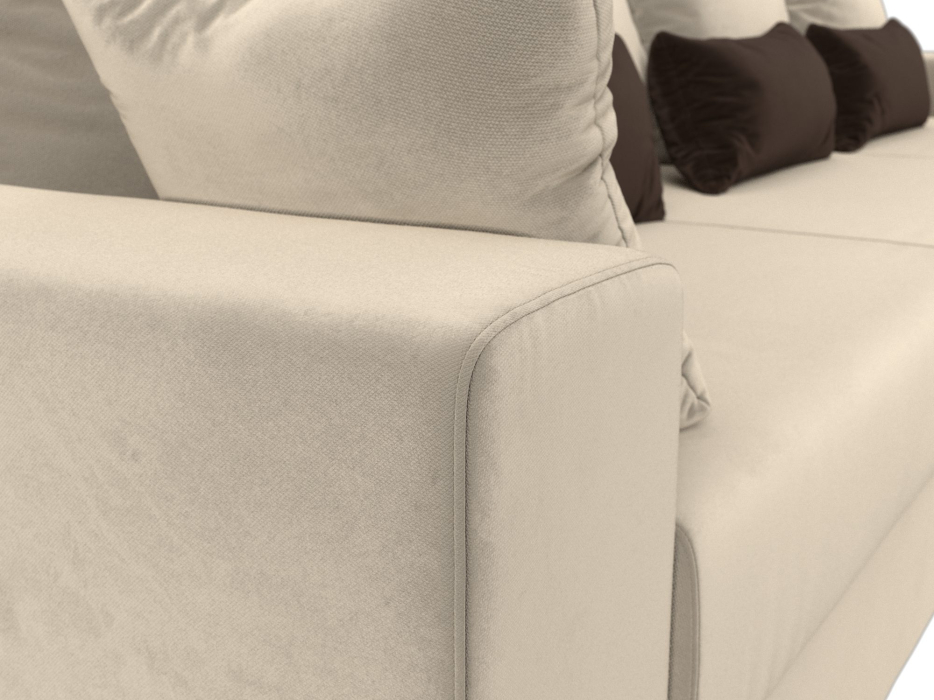 Офисные диваны, Диван прямой Майами Long, микровельвет