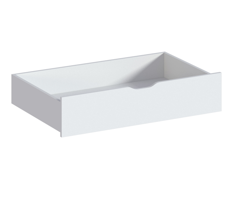 Кровати 160 см, Бруклин СБ-3356 Кровать Белый с ящиками выкатными СБ-3357