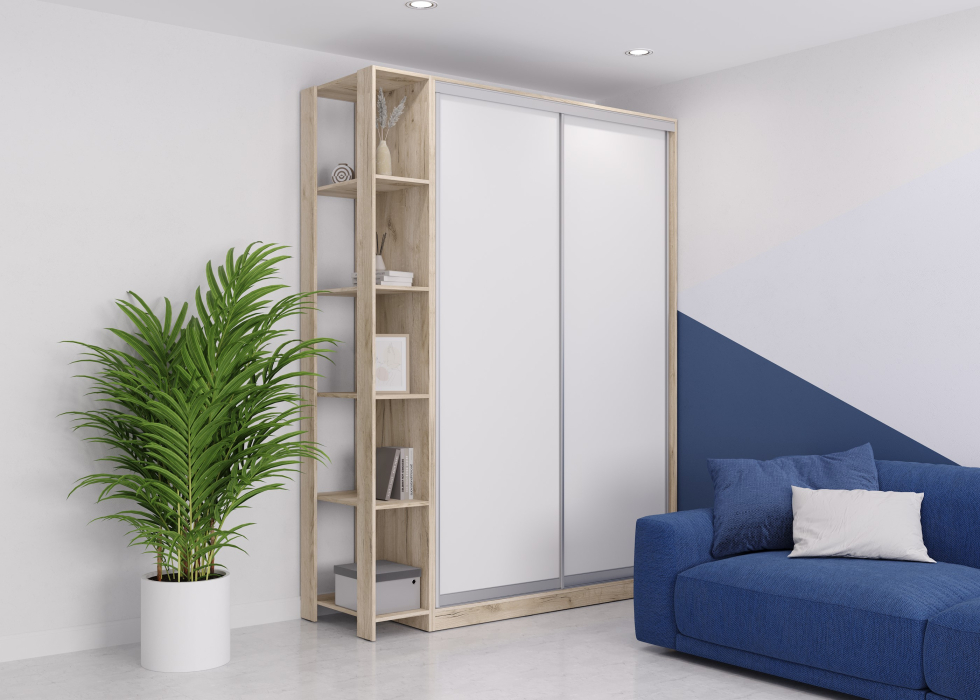 Шкафы-купе 2-х дверные, Шкаф-купе 2-дв  Роланд Р171  (в2360*ш1700*г590)