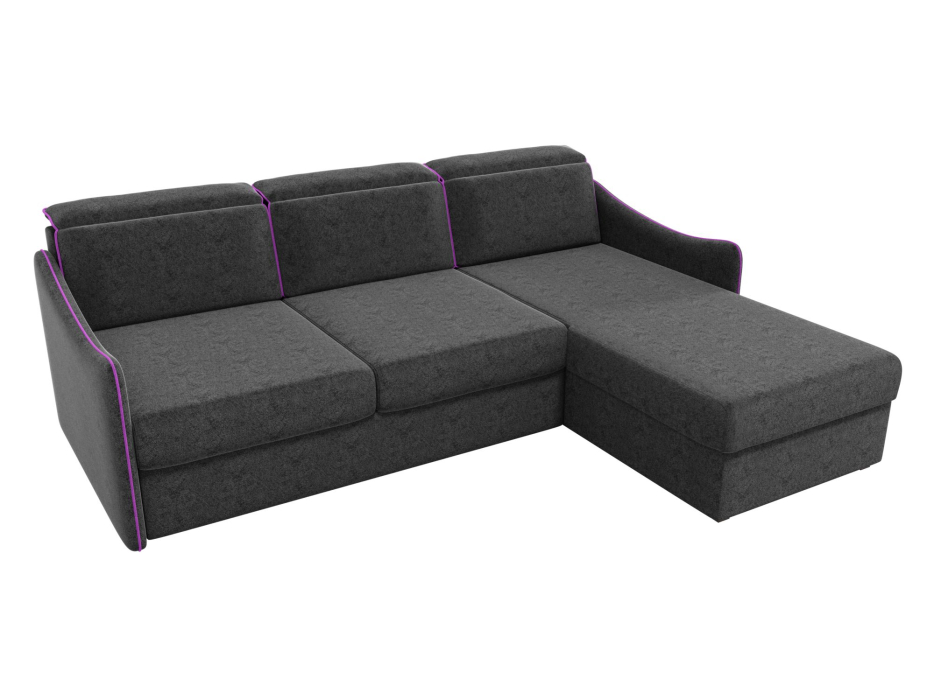 Диваны угловые в гостиную, Диван  угловой Скарлетт,вельвет,правый угол