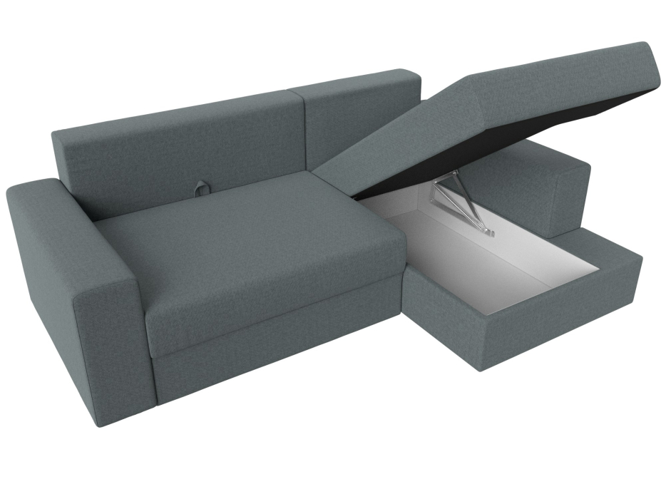 Диваны угловые в гостиную, Угловой диван Майами правый угол, рогожка