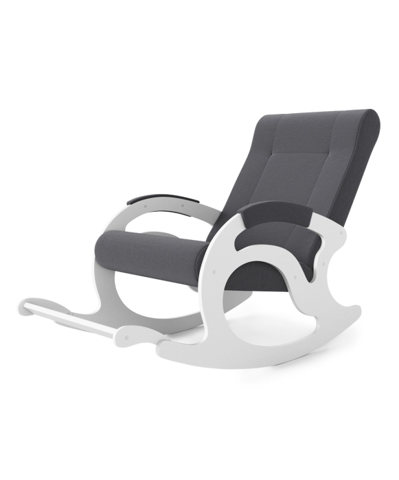 Кресла-качалки, Кресло-качалка Тироль - БЕЛЫЕ ткань