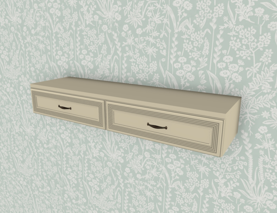 Настенные полки, Модульная система Карина Антресоль АН-1052