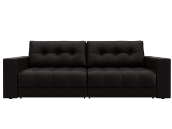 Диван прямой с декором Лига-049 НПБ, экокожа GRIFON