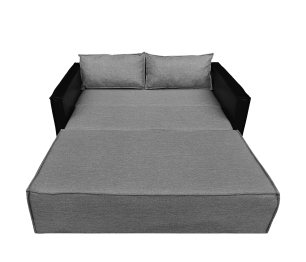 Диван-кровать Барон аккордеон 140, велюр/экокожа