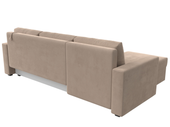 Угловой диван Траумберг Лайт левый угол, велюр