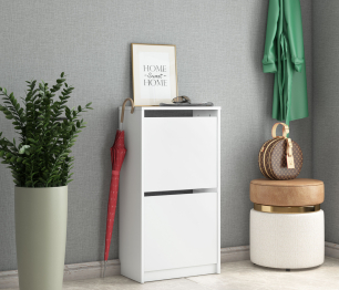 Обувница с 2-мя откидными фасадами Реан