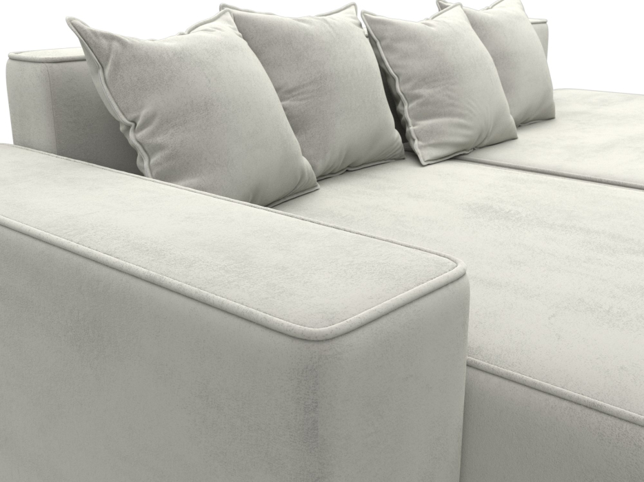 Диваны угловые в гостиную, Диван угловой Лига-079 угол левый, велюр TOWER